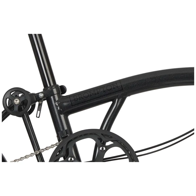 Brompton P-Line 4 Speed Urban Mid Bar M4L Midnight Black Metallic-3